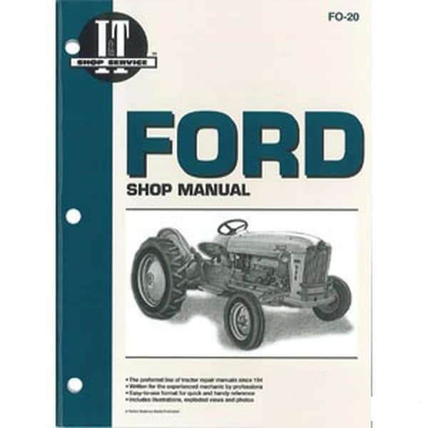 Aftermarket Tractor Repair Manual Fits Ford Fits New Holland 600, 601, 700, 701, 800, 801 FO20 - main